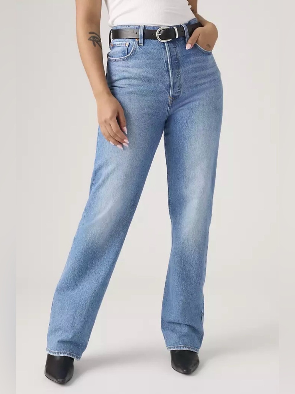 Levi’s Ribcage Full Length Straight Leg - Picture 2 of 10